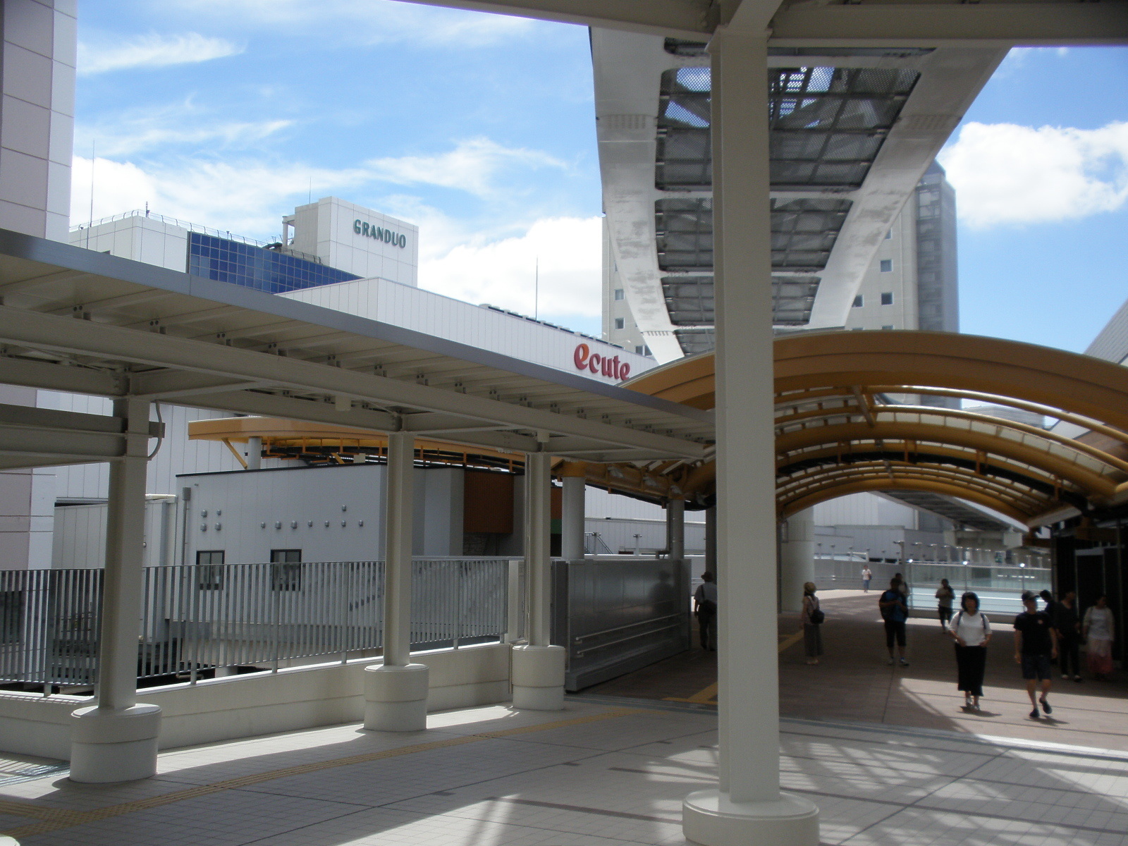 ぶらり散歩 新設なった立川北改札 わたしのギャラリー